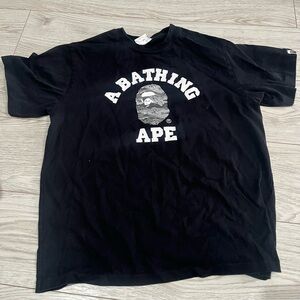 Bape Black Short Sleeve Tee